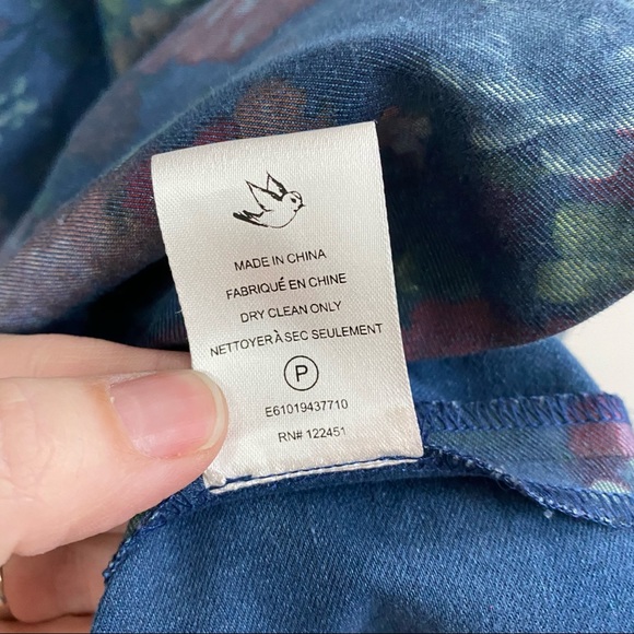 Erin by Erin Fetherston Floral Denim Dress - Picture 11 of 15